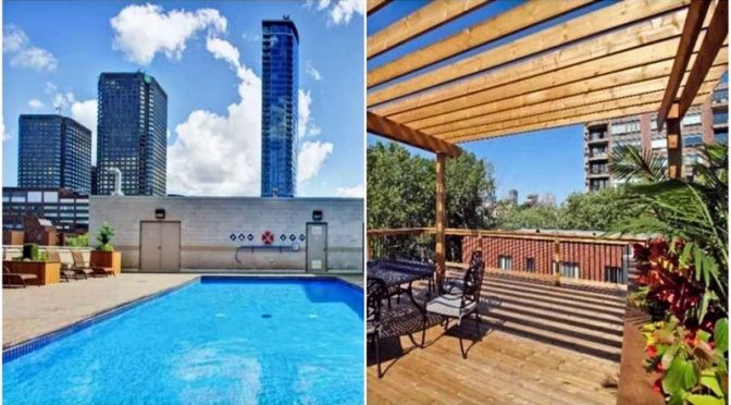 Thirteen Apartments to rent in Montreal with Stunning Outdoor Spaces